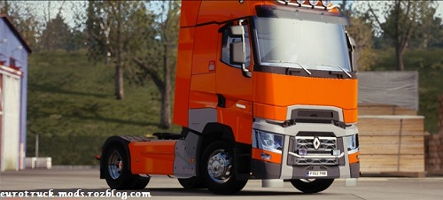 دانلود کامیون فوق العاده رنو رینج T ورژن 5.0 برای یورو تراک